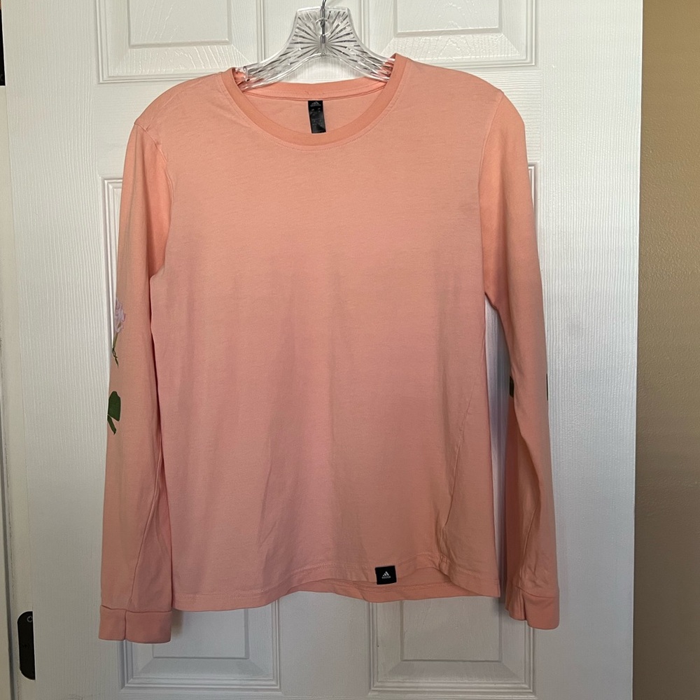 Girls Adidas Long Sleeve Shirt Size M